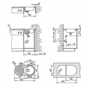 Teka DR 80 1B 1D, Edelstahl poliert