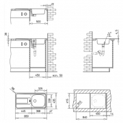 Teka DENA 45 B-CN, Edelstahl