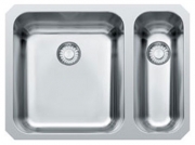 Franke Epos EOX 160 Unterbausple Edelstahl, Becken links, 122.0378.094