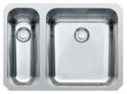 Franke Epos EOX 160 Unterbausple Edelstahl, Becken rechts, 122.0378.093