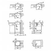 Teka BY E50 465, 440, Edelstahl