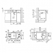 Teka Modell E, Edelstahl