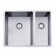 Teka RADEA 340 / 400 + 180 / 400, Unterbaubecken, Edelstahl Feinschliff