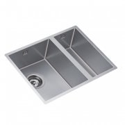 Teka RADEA 340 / 400 + 180 / 400, Unterbaubecken, Edelstahl Feinschliff