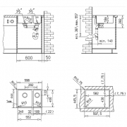 Teka RADEA 340 / 400 + 180 / 400, Unterbaubecken, Edelstahl Feinschliff