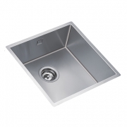 Teka RADEA 400 / 400, Unterbaubecken, Edelstahl Feinschliff