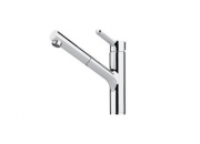 Franke Meos Einhebelmischer, Hochdruck Zugauslauf, Chrom, 115.0356.122