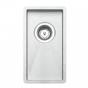 Teka LINEA Tropfmulde 200 / 400, Unterbaubecken, Edelstahl Feinschliff