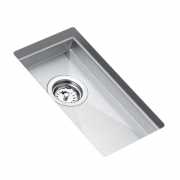 Teka LINEA Tropfmulde 200 / 400, Unterbaubecken, Edelstahl Feinschliff