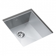 Teka Studio-Line 400 / 400, Unterbaubecken, Edelstahl Feinschliff, 40001690