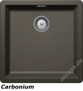 Schock Greenwich N-100 U Unterbau, Cristadur, Farbe Carbonium