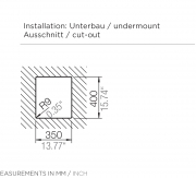 Schock Greenwich N-100 S U Unterbau, Cristadur, Farbe Polaris