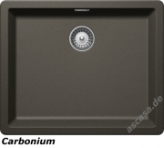 Schock Greenwich N-100 L A Einbau/Auflage, Cristadur, Farbe Carbonium