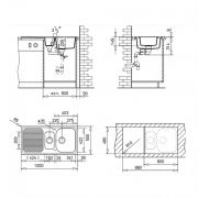 Teka ALBA 60 B-TG, Tegranit Sandbeige