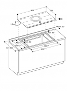 Gaggenau CI 292 100, Induktions-Kochfeld, rahmenlos, 90 cm. Mit 5 Jahren Garantie!