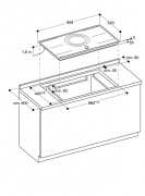 Gaggenau CI 292 110, Induktions-Kochfeld, Edelstahl-Rahmen, 90 cm. Mit 5 Jahren Garantie!