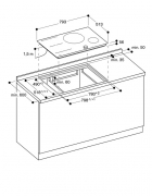 Gaggenau CI 282 100, Induktions-Kochfeld, rahmenlos, 80 cm. Mit 5 Jahren Garantie!