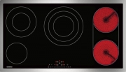 Gaggenau CE 291111, Glaskeramik-Kochfeld, Edelstahl-Rahmen, 90 cm. Mit 5 Jahren Garantie!