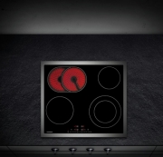 Gaggenau CE 261 114, Glaskeramik-Kochfeld, Edelstahl-Rahmen, 60 cm. Mit 5 Jahren Garantie!