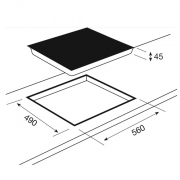 Teka VTC B 2DCE, Highlight-Kochfeld, rahmenlos, 60 cm, mit 5 Jahren Garantie!