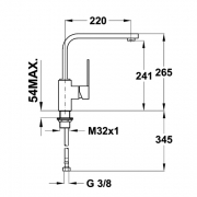 Teka INX 944, Hochdruck, Edelstahl