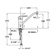 Teka EOA, Hochdruck, chrom