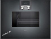 Gaggenau BS 474 101, Dampfbackofen Serie 400, anthrazit, Bedienung unten, Rechtsanschlag. Mit 5 Jahren Garantie!