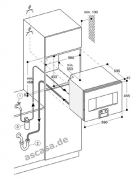 Gaggenau BS 475 101, Dampfbackofen Serie 400, anthrazit, Bedienung unten, Linksanschlag. Mit 5 Jahren Garantie!