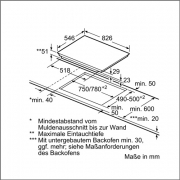 Neff TTT 6860 N / T68TT60N0, Autarkes Elektrokochfeld, TwistPad Flat, 80 cm, mit 5 Jahren Garantie!