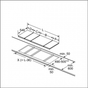 Neff NTD 7400 N / N74TD00N0, Teppan Yaki, 40 cm, mit 5 Jahren Garantie!