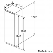 Neff K 815 A2 / KI1812F30, vollintegrierbarer Khlautomat, EEK: A++, mit 5 Jahren Garantie!