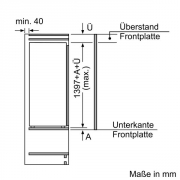 Neff K 545 A2 / KI2523F30, vollintegrierbarer Khlautomat, EEK: A++, mit 5 Jahren Garantie!