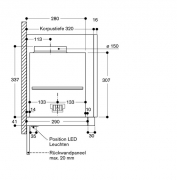 Gaggenau AF 210 191, Flachschirm-Haube Serie 200, Edelstahl, 90 cm. Mit 5 Jahren Garantie!