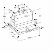 Gaggenau AF 200 160, Flachschirm-Haube Serie 200, Edelstahl, 60 cm. Mit 5 Jahren Garantie!
