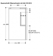 Gaggenau AF 200 160, Flachschirm-Haube Serie 200, Edelstahl, 60 cm. Mit 5 Jahren Garantie!