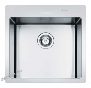 SMEG LFT50RS Einbausple Flachrahmen, Edelstahl, 50 cm