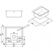 SMEG LFT50RS Einbausple Flachrahmen, Edelstahl, 50 cm