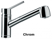 Schock Pila Schlauchbrause Chrom Niederdruck, 541.123 CHR