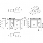 SMEG LFT3418RS Einbausple Flachrahmen, Edelstahl, 62 cm