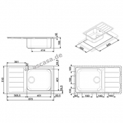 SMEG LFB861 Einbausple Flachrahmen, Edelstahl, 87 cm, reversibel