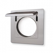 Weibel Mauerkasten WMK-U-K001, Edelstahl, Unterputz-Variante