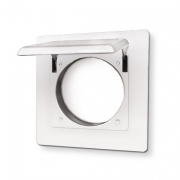 Weibel Mauerkasten WMK-U-K002, Weiss, Unterputz-Variante