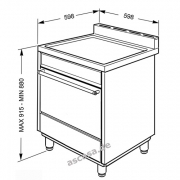 SMEG C6GVXD8 Kombistandherd, Gas, Edelstahl, 60 cm, Energieeffizienzklasse A, mit 5 Jahren Garantie!