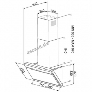 SMEG KL190XE Wandhaube Edelstahl, 90 cm, mit 5 Jahren Garantie!