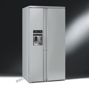 SMEG FA63X Khl-Gefrier-Kombination Side-by-Side, No Frost, Edelstahl, Energieeffizienzklasse A+, mit 5 Jahren Garantie!