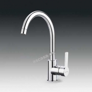 SMEG MI4CR Spltisch-Einhandhebelmischer, Hochglanz verchromt, Hhe 24,5 cm