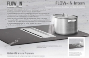 Silverline FLIK 854 ES Flow-In-Intern-Premium Induktions-Kochstelle inklusive Kochfeld-Absaugung, EEK: A. Mit 5 Jahren Garantie!