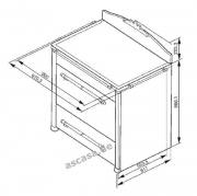 SMEG CC9GASD Kochzentrum, Gaskochfeld, Anthrazit Silber antik, 90 cm, EEK: B, mit 5 Jahren Garantie!