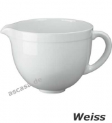 KitchenAid 5KSMCB5LW, Keramikschssel 4,8 L, weisse Schokolade