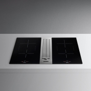 Falmec Piano Tischlfter, Einzelabsaugung, Abluft/Umluft, Edelstahl. Muldenlfter mit 5 Jahren Garantie